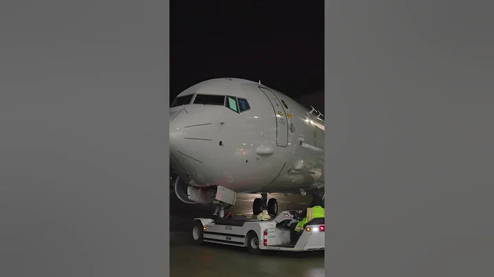Germany's first P-8A Poseidon rolls out of paint at our Seattle factory