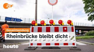 heute 19:00 Uhr vom 19.06.2026 Frieden USA/Iran, Bundesparteitag der Linken, gesperrte Rheinbrücke