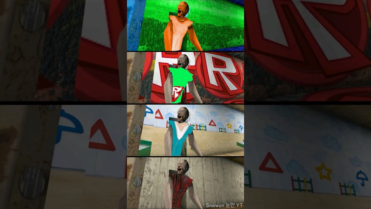 Sewer Escape Ending | Random Granny vs Roblox Granny vs Squid Game Granny vs The Dark Internet