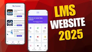 Learning Management System Website 2025 | Full LMS Website Demo + Features | Best LMS System