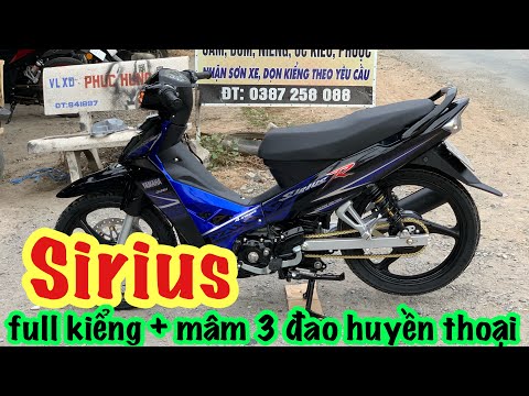 Video Sirius full kiểng + mâm 3 đao huyền thoại | Quyền RC90 - youtube