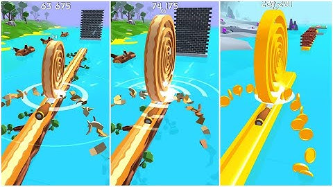 ✅Spiral Roll Max levels Game Mobile Update All Trailers ios, Android Gameplay Walkthrough 302