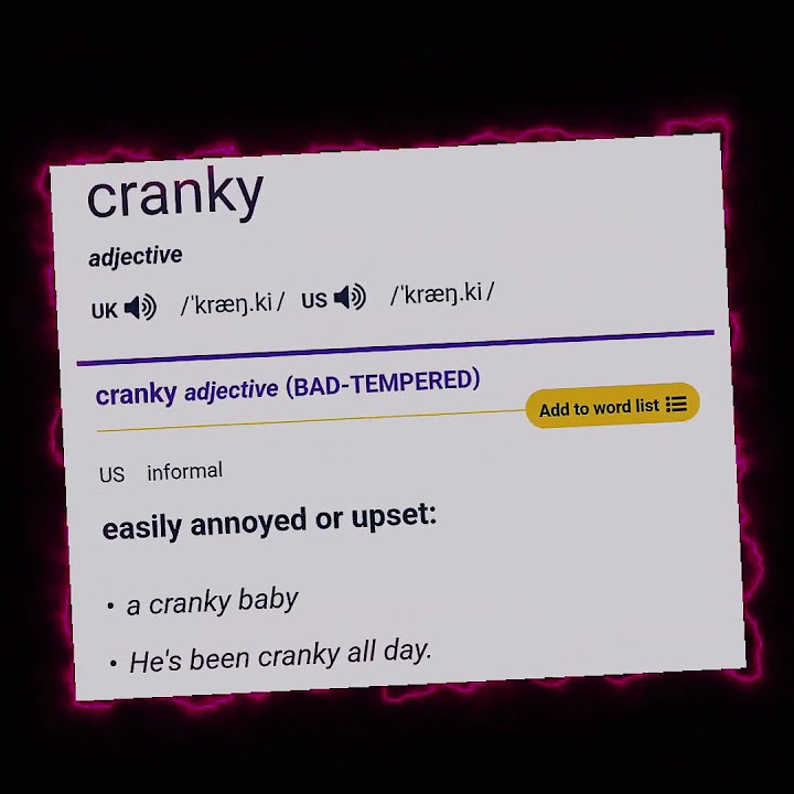 What s The Meaning Of Cranky In English YouTube what-s-the-meaning-of-cranky-in-english-youtube