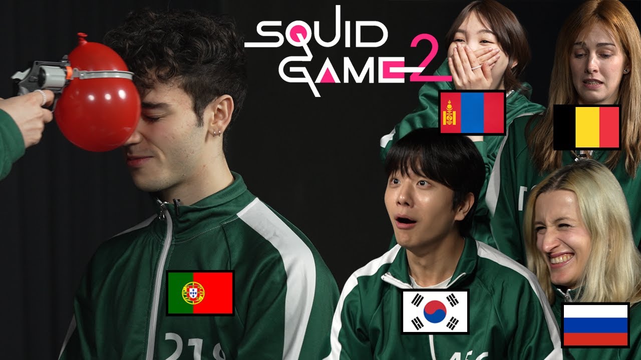 5 Country Try SQUID GAME 2 IN REAL LIFE YouTube