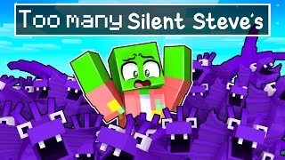Too Many SILENT STEVE in Minecraft!