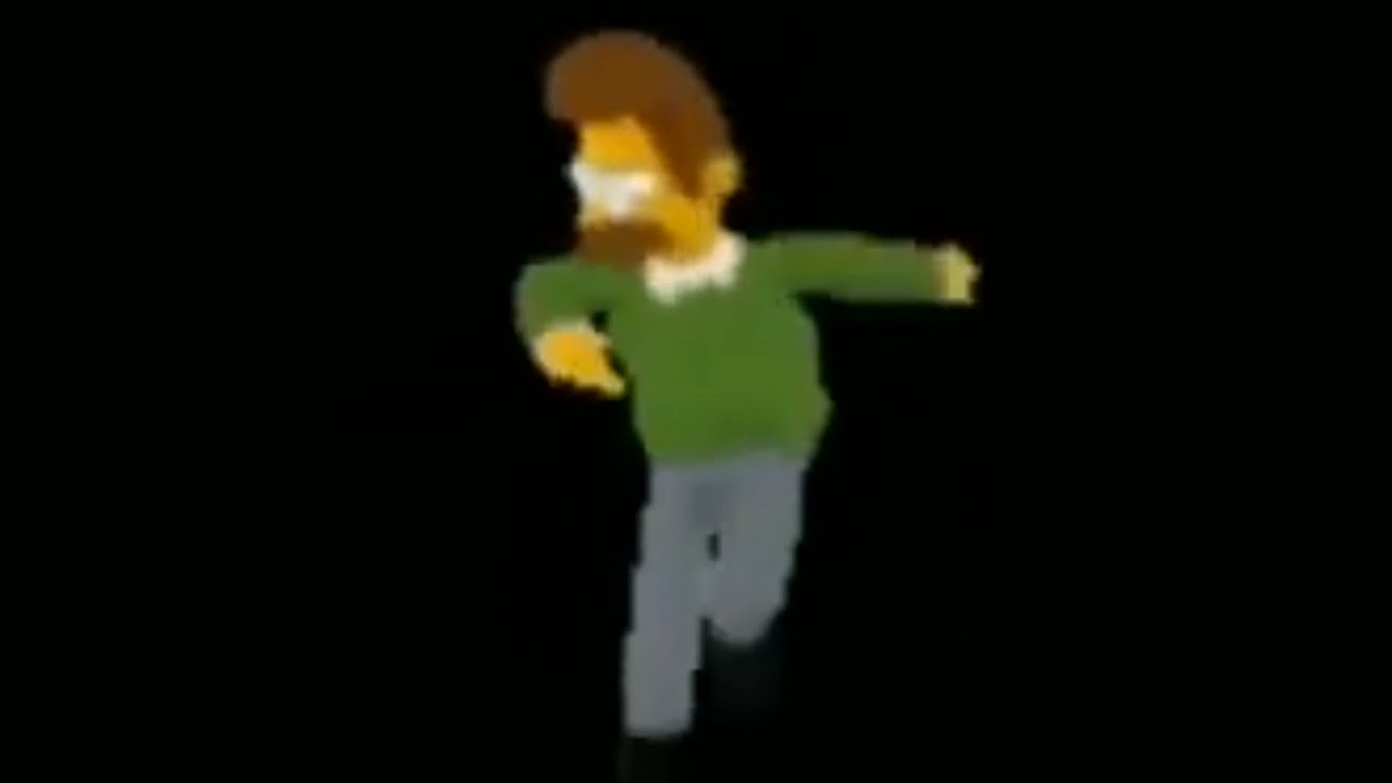 ned flanders bailando  hot N cold xd