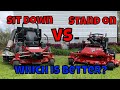 Stand On Vs Sit Down Lawn Mowers |  Pros and Cons and Which Is Better?