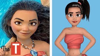 10 Kids Cartoon Characters Reimagined As Adults (Masha And The Bear, Dora The Explorer)