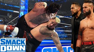 Solo Sikoa Destroy Roman Reigns & Remove From Bloodline SmackDown Highlights