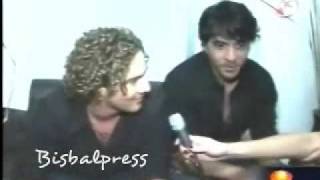 Los 4 Mosqueteros: L. Fonsi, D. Bisbal, A. Syntek, N. Schajris en entrevista