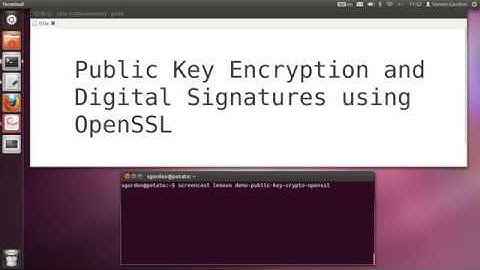 Hashing  encryption : PKI signature numérique d