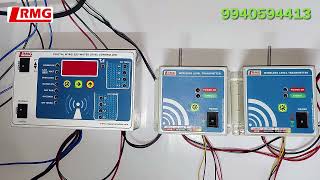 Advanced Wireless Long Range(1Km) Digital Water Level Controller