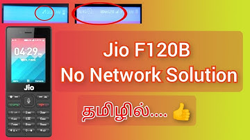 Jio F120B No Network Solution | Tamil | RAJAN MOBILES |