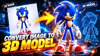 Convert Any IMAGE Into a 3D MODEL with Ai