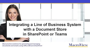 Integrating Line Of Business Systems with SharePoint and Teams