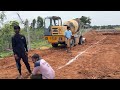 EP28 | Marking and Digging Holes with JCB for Fruit Plants Plantation in Farmhouse | Naiwik Farms