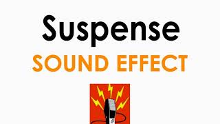 Suspense Sound FX (3 different effects) short & long ♪