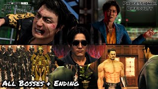 Like a Dragon Gaiden: The Man Who Erased His Name | All Bosses & Ending (Professional)