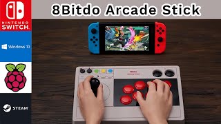 8Bitdo V3 Arcade Stick for Switch, Windows, Steam - Unboxing and first look