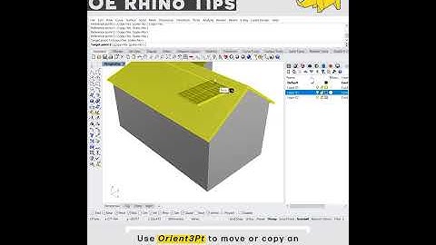 OE Rhino Tips - Orient3Pt