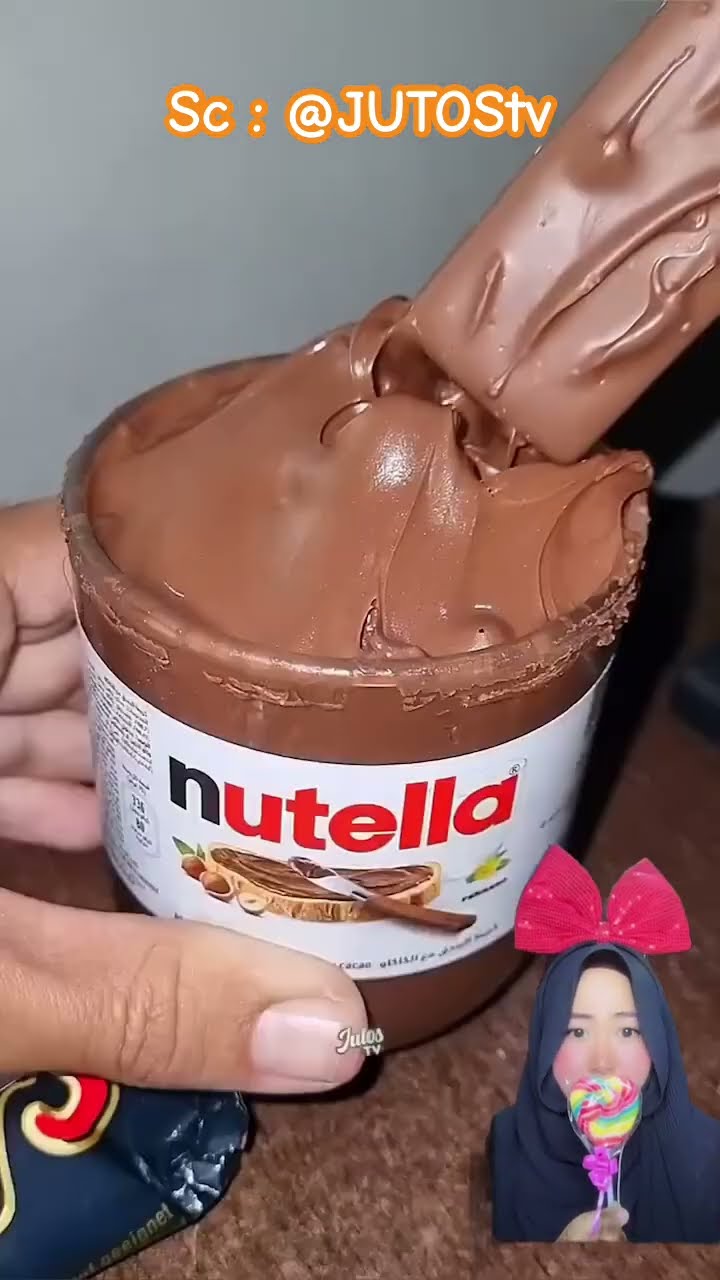 UNBOXING NUTELLA COKLAT ENAK ⁉️ @JUTOStv #shorts #funny #dubbing