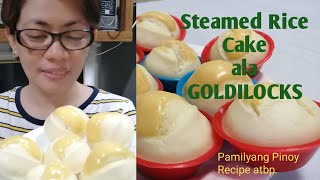 Steamed Rice Cake ala Goldilocks | Soft and Fluffy Rice cake