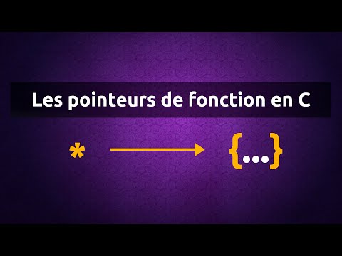 LES POINTEURS DE FONCTION EN C