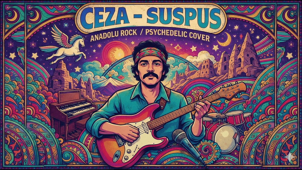 Ceza - Suspus (Psychedelic Anadolu Rock Cover)