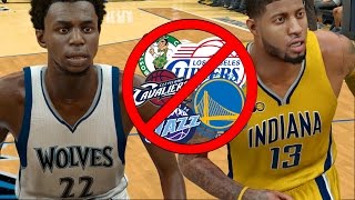 What If The NBA Lost Their 10 Best Teams? NBA 2K17 Challenge