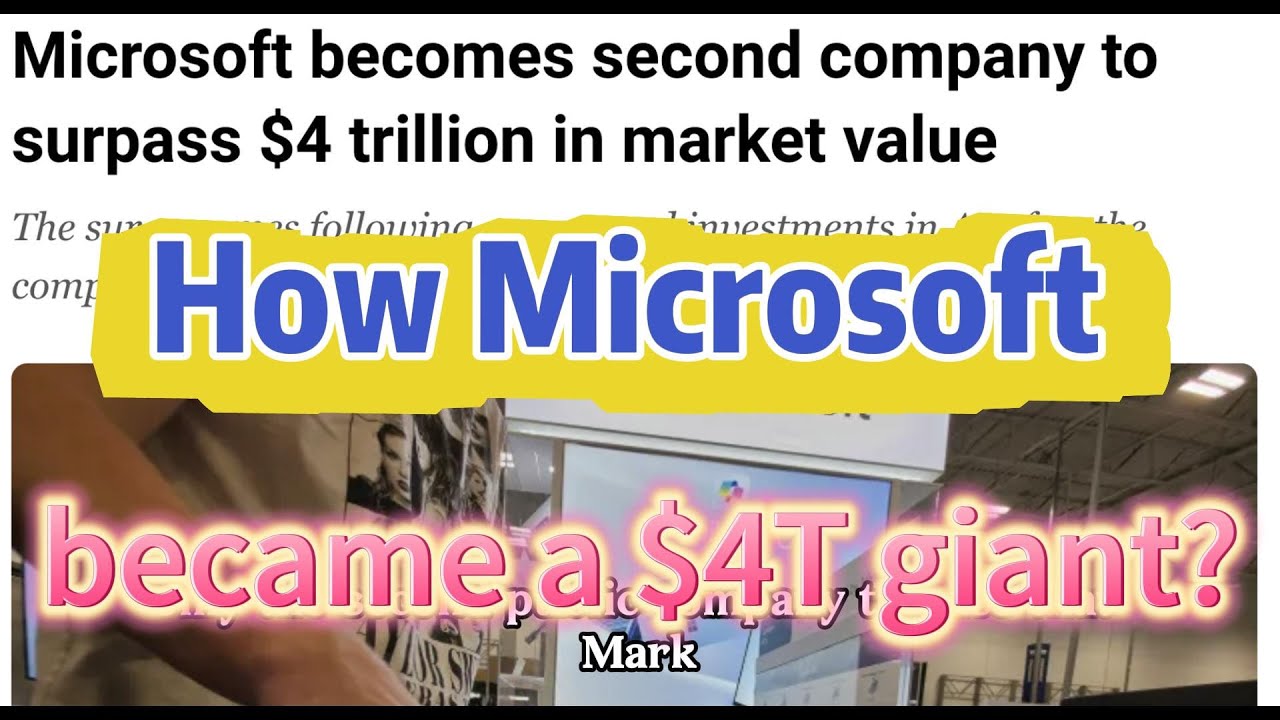 How Microsoft became the $4T giant: The Three Pivots That Changed ...