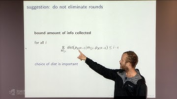 Round Elimination using Triangular Discrimination