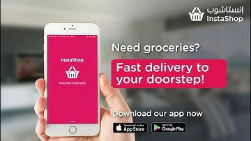 Grocery shopping & delivery app 📲 | InstaShop