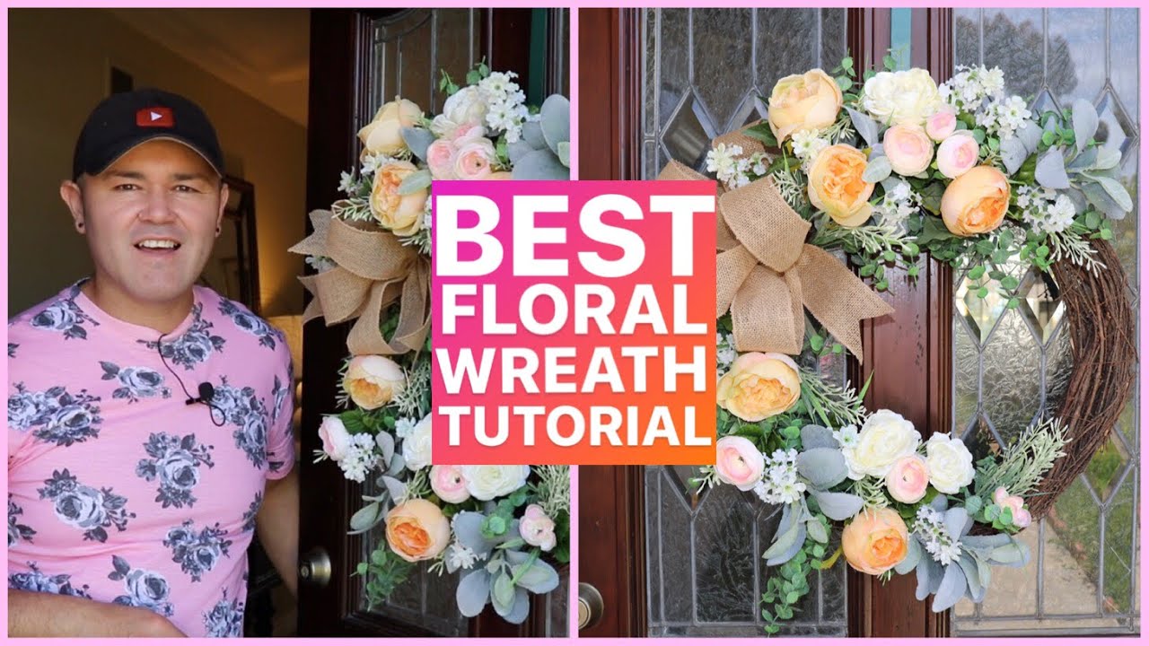 Мастер-класс по созданию венка из цветов / КАК СДЕЛАТЬ ВЕНОК НА ВЕСЬ ГОД