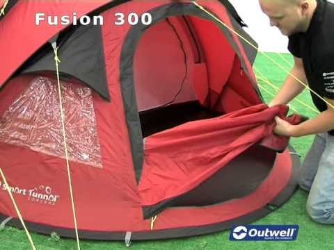 snigmord at klemme bison Outwell Fusion 400 - YouTube