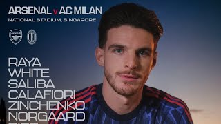 ARSENAL VS AC MILAN HIGHLIGHTS