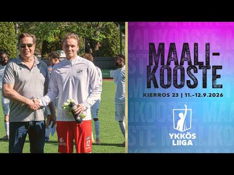 YKKÖSLIIGA 2026 - MAALIKOOSTE | KIERROS 23