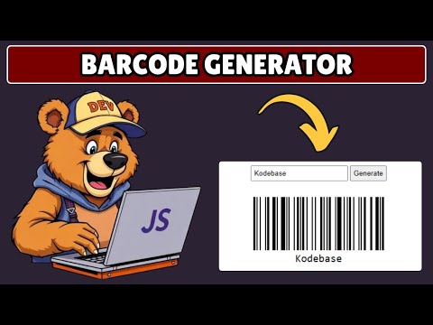 How to Generate Barcode in Javascript
