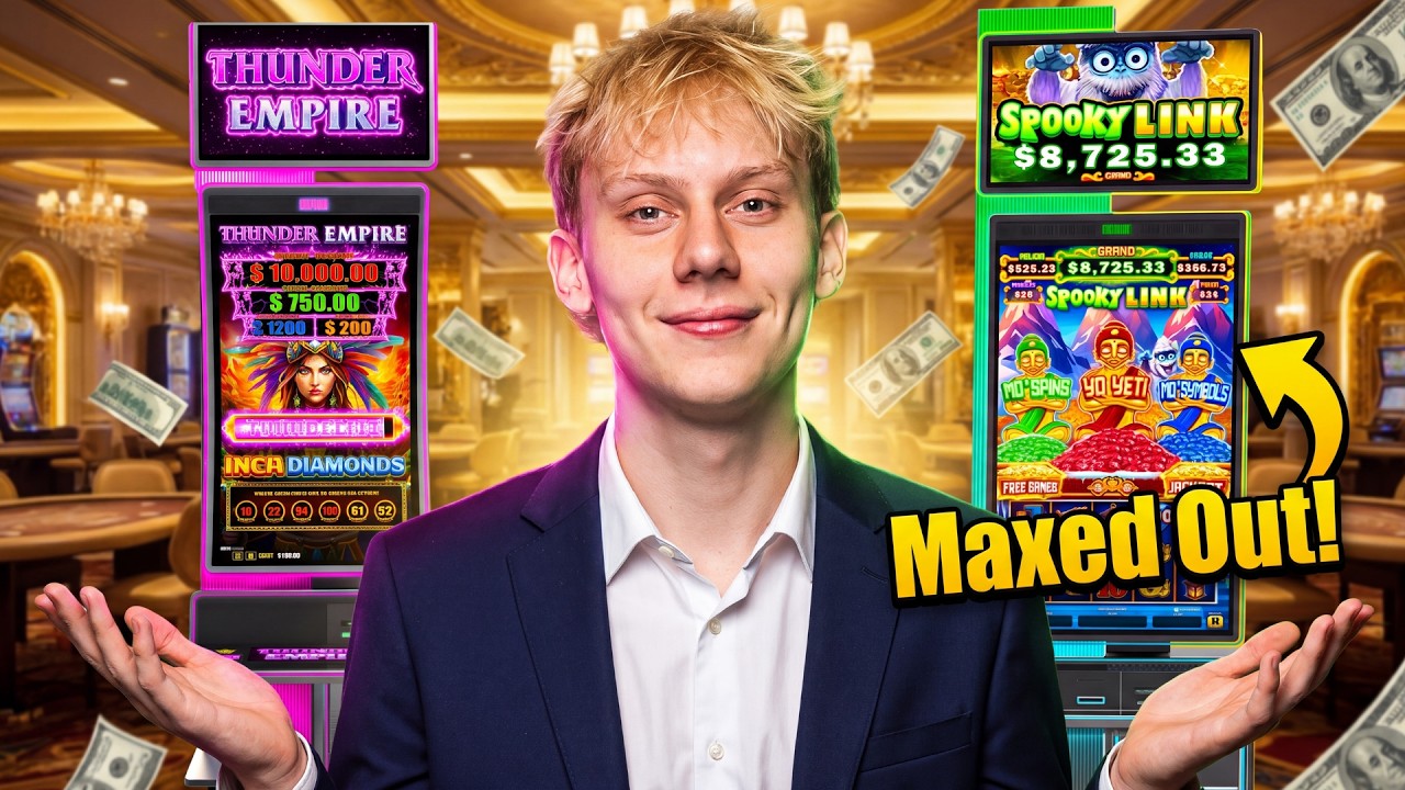We Tested Playing Only MAXED Out Slot Machines at the Casino! - YouTube