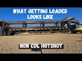 What picking up a load looks like non cdl hotshot local load