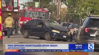 Celebrity 1 person critically injured in crash involving L.A. police Wealth