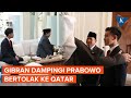 Usai Bertemu Presiden MBZ, Prabowo dan Gibran Lanjut ke Qatar