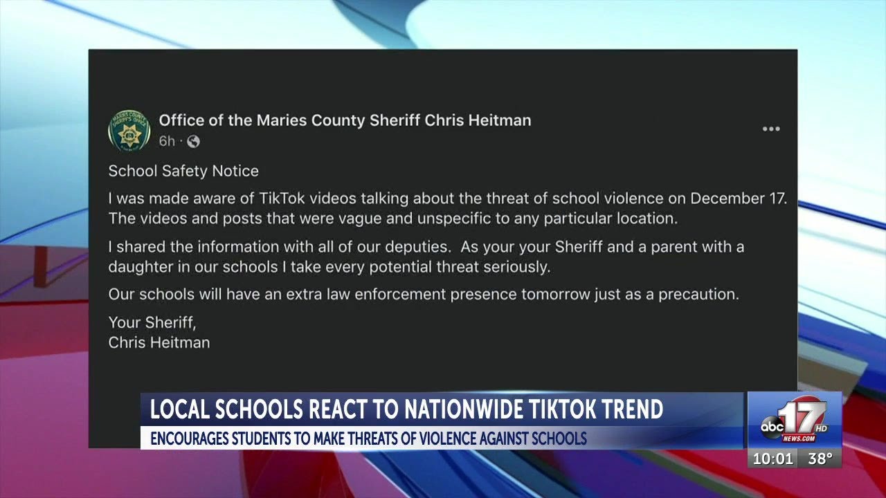 Gasconade County school district to close Friday after TikTok threat