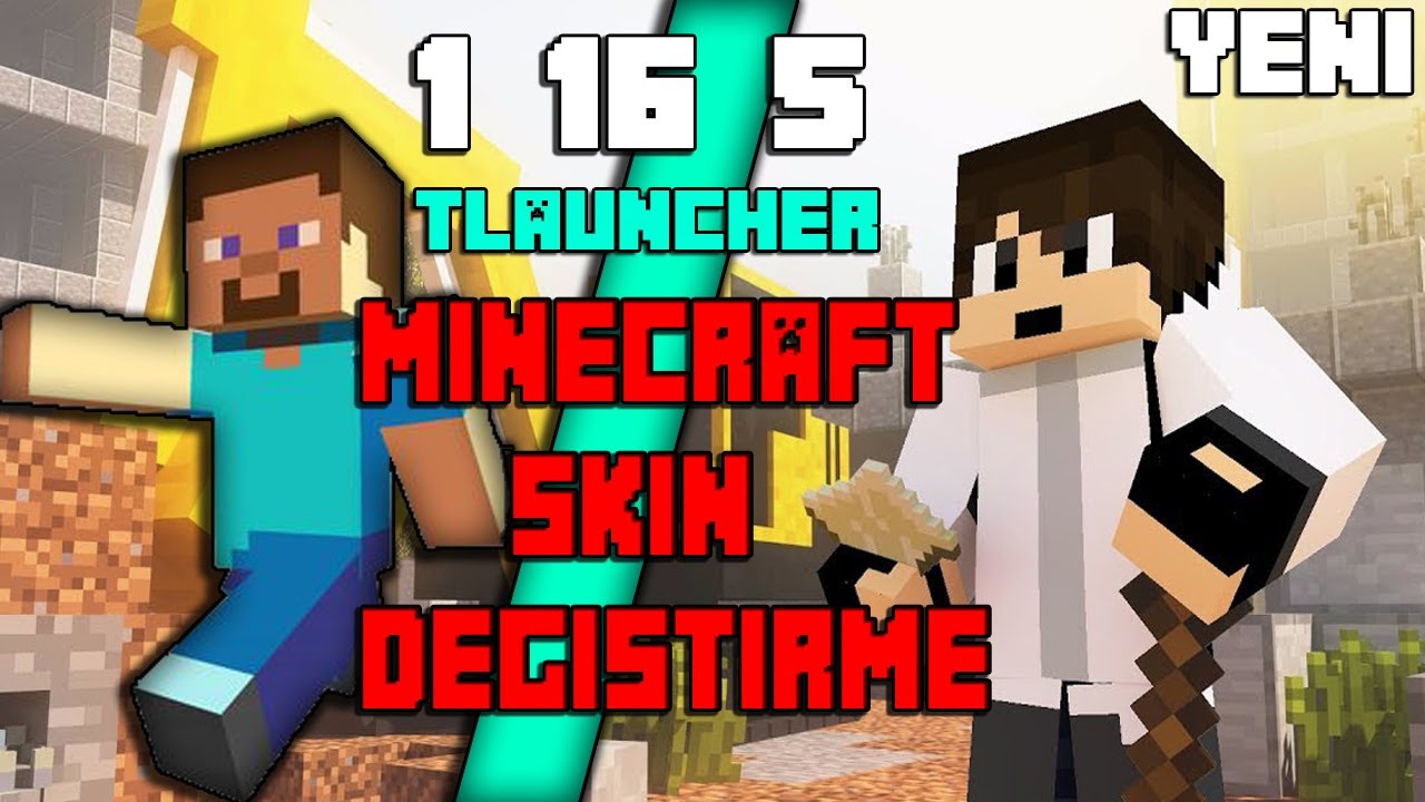 TLAUNCHER SKIN DEĞİŞTİRME NASIL YAPILIR ? TLAUNCHER MINECRAFT SKIN ...