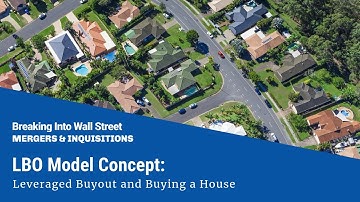 LBO Model Concept: Leveraged Buyout and Buying a House