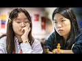 Miaoyi Lu (13) vs Carissa Yip (20) on Board 1! || Girls World Junior Championship (2023)