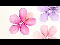 Easy tutorial for simple florals using waterbrush and Markers! Good for beginners!