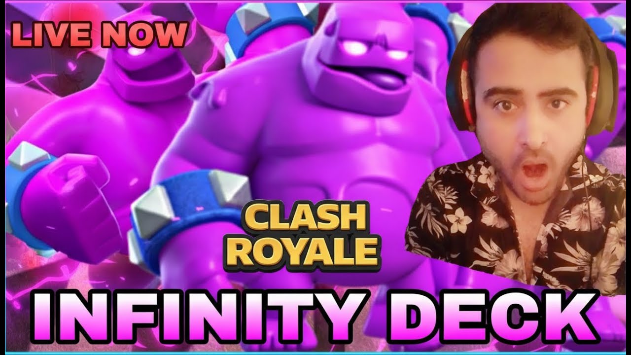 Infinity deck  5/365 Days clash royale unlimited fun  