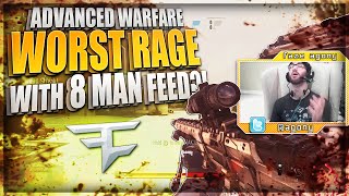 8 MAN FEED?! & WORST RAGE!! (Advanced Warfare Clips & Funny Moments)
