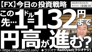 【為替(FX)－今日の投資戦略】この先１ドル＝132円まで円高が進む？　米ドル円が調整局面に入っている。１ドル135円台まで下げる場面もあり弱い。この後チャートはデッドクロス。132円付近まで下落か。