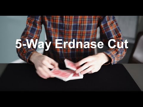 5 Way Erdnase Cut